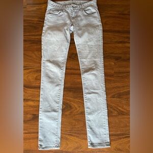 Vans Women's Skinny Jeans in Soft Gray